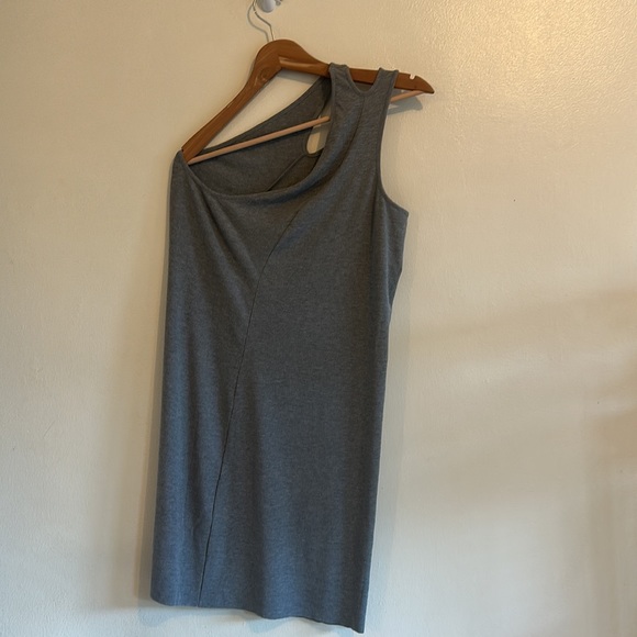 SKIMS NWT One Shoulder Ribbed Dress | Size 4X - Picture 11 of 12
